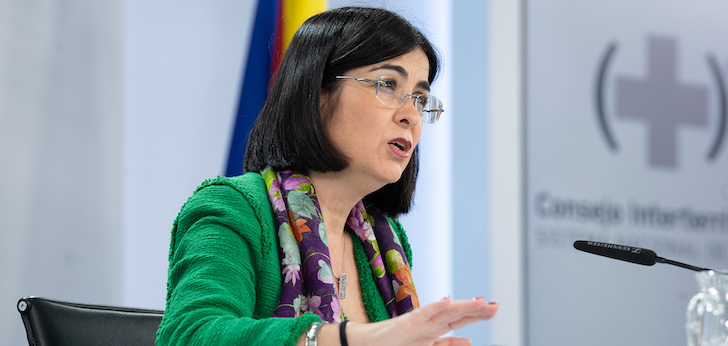 Carolina Darias, ministra de Sanidad España avanza en la vacunación y recibe 1,2 millones de dosis de Pfizer