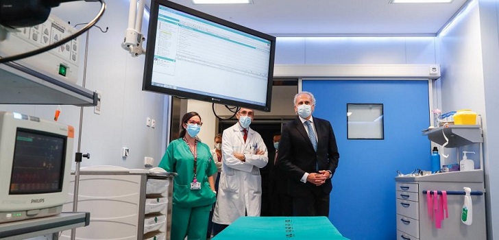 Madrid invierte 3,5 millones de euros en una unidad de endoscopias en el Ramón y Cajal