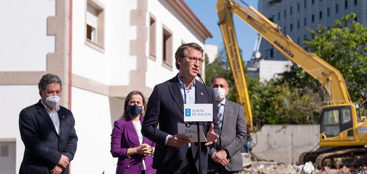 Alberto Núñez Feijóo, presidente de la Xunta de Galicia La Xunta inicia las obras del Hospital Público Gran Montecelo dotadas con 134 millones