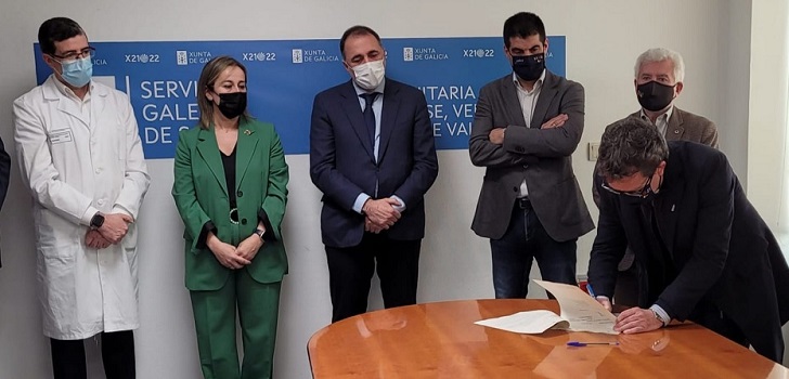 La Xunta firma el acta de replanteo de las obras de ampliación del Hospital de Ourense
