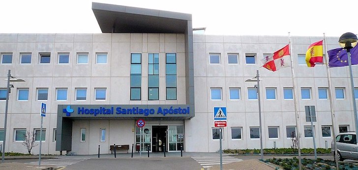 Castilla y León adjudica el servicio de limpieza del Hospital Santiago Apóstol por 1,8 millones