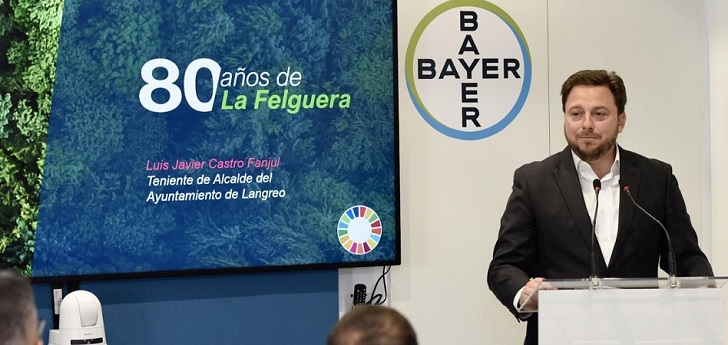 Bernardo Kanahuati Bayer invertirá cuatro millones de euros en su planta asturiana de La Felguera
