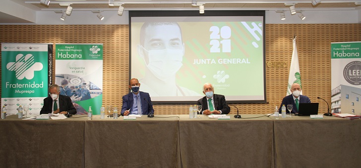 Rueda de prensa Fraternidad-Muprespa gana 1.164 millones de euros en 2020