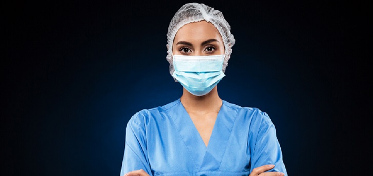 Enfermera El paro en la eurozona alcanza un nuevo mínimo histórico en abril, hasta el 6,8%