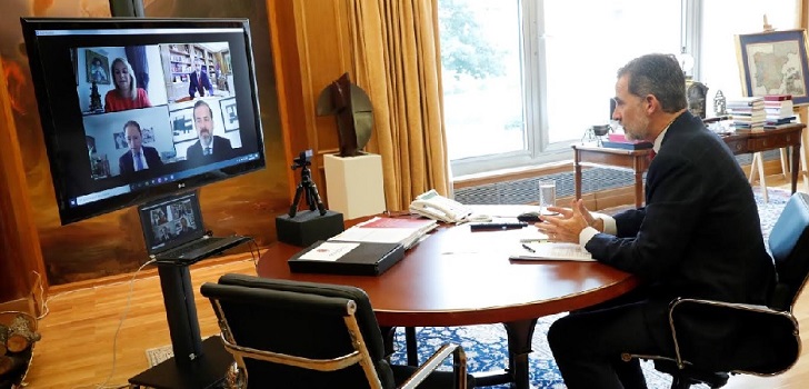 Aspe traslada al Rey que la sanidad privada es la “reserva estratégica de recursos del SNS”