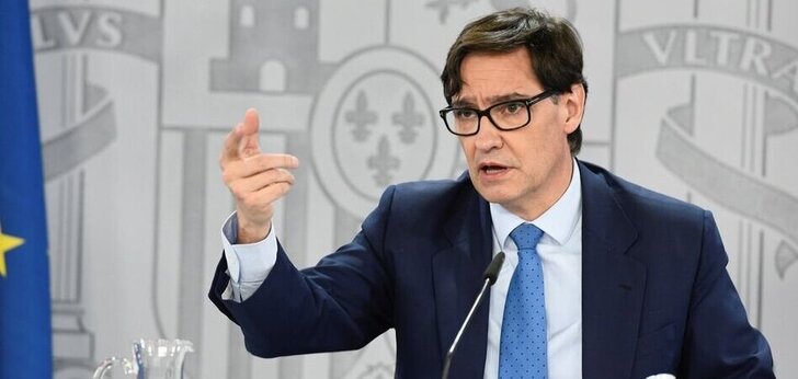 Salvador Illa, ministro de Sanidad El Gobierno de España prevé comprar veinte millones de dosis de la vacuna de Pfizer