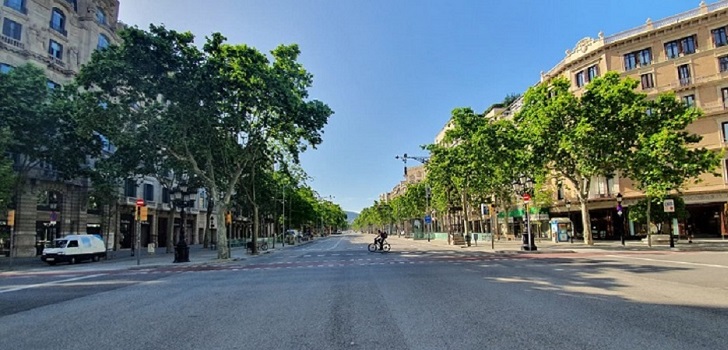 Barcelona El gasto y la llegada de turistas a España sólo recuperan en abril el 10% de los niveles de 2019