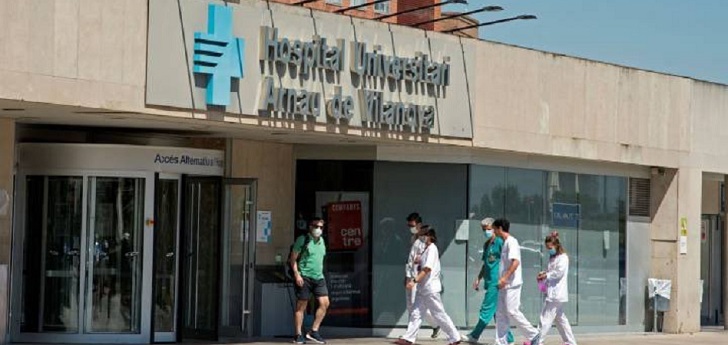Cataluña adjudica por 12,6 millones de euros la reforma de un edificio del Hospital Arnau de Vilanova