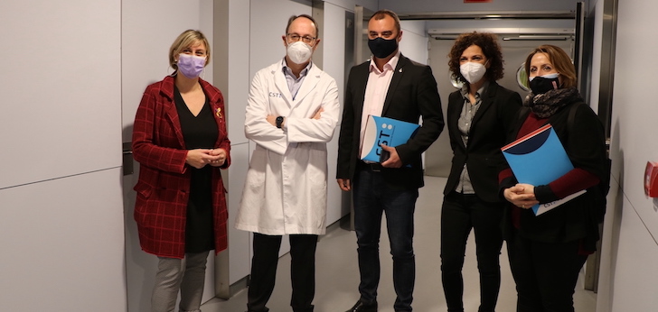 Visita al nuevo espacio polivalente en el Hospital de Terrassa Cataluña estrena un nuevo espacio polivalente en el Hospital de Terrassa con 4,4 millones