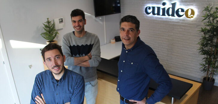 Fundadores de Cuideo Cuideo acelera en el año del Covid-19: factura tres millones y apunta a seis millones en 2021