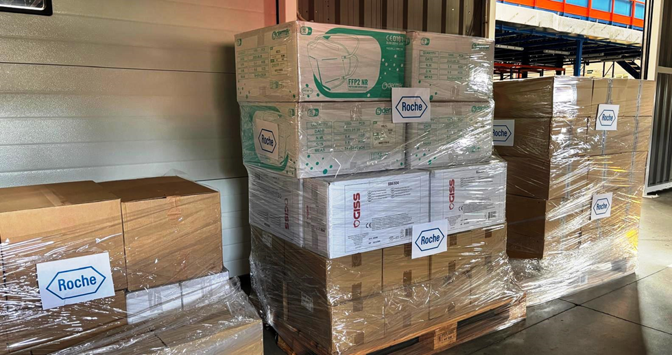 Roche España se vuelca con los afectados por la Dana