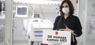 El Hospital Gregorio Marañón estrena nueva UCI con hasta 35 camas para críticos