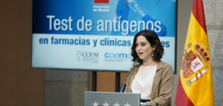 Madrid alcanza acuerdos para realizar test de antígenos en farmacias y clínicas dentales