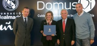 DomusVi renueva con el Real Madrid para promover el envejecimiento activo